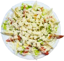 Caesar-style salad in Nha Trang